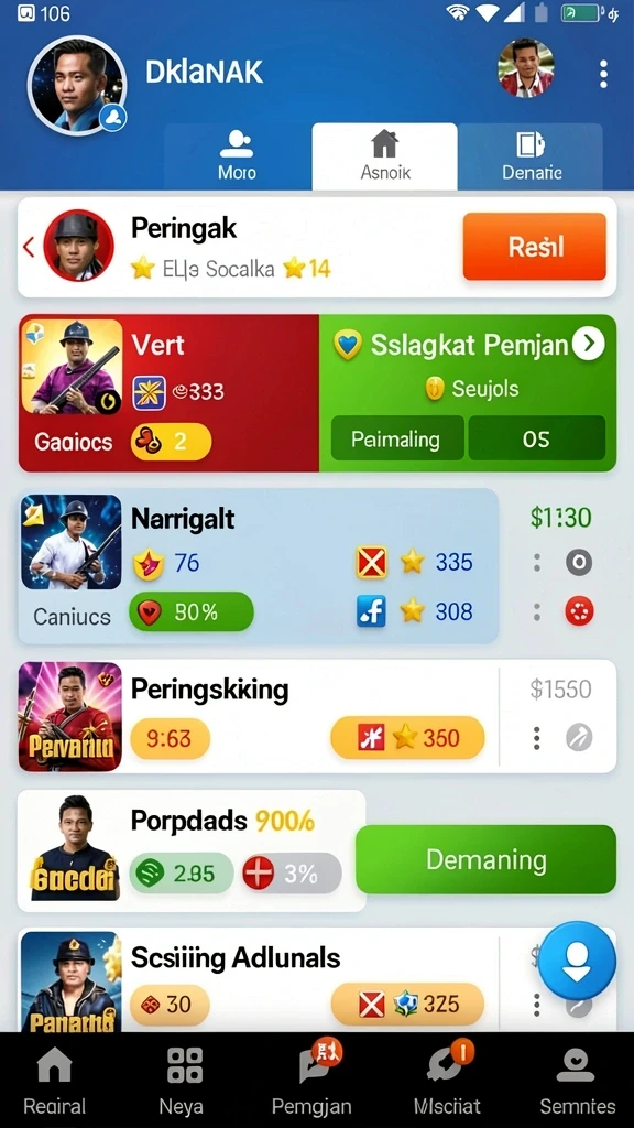 garuda999 - Tampilan layar awal GARUDA999 yang menarik.