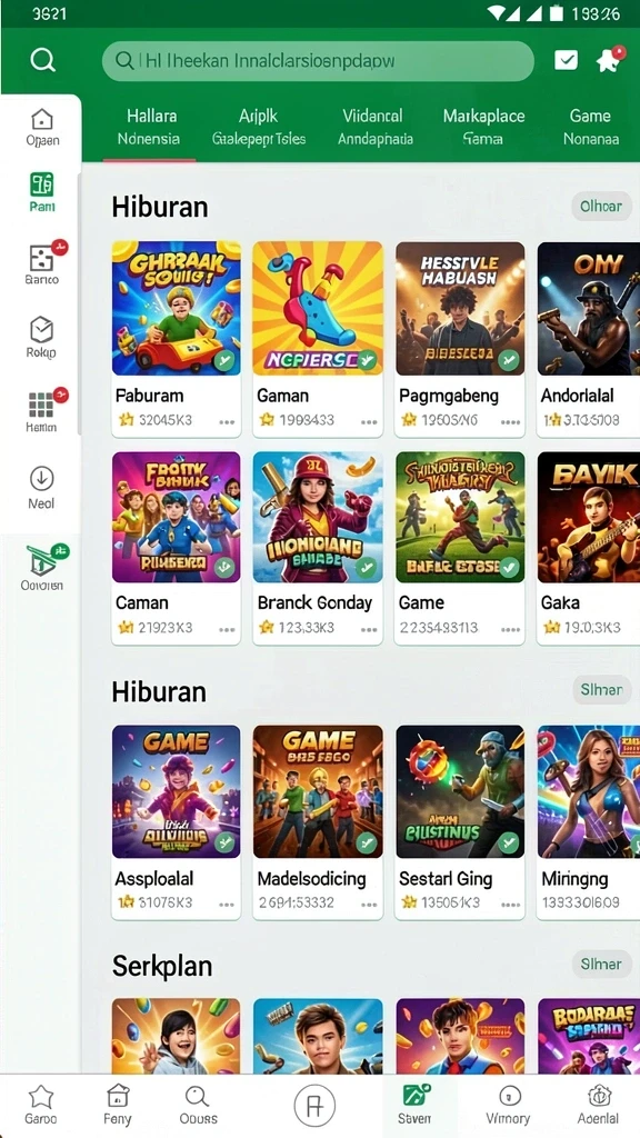 jayaslot - Screenshot menunjukkan berbagai pilihan tema slot yang tersedia.