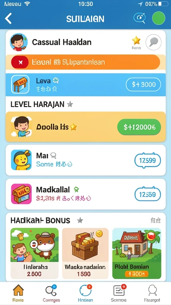 winjkt - Tingkat kesulitan yang bervariasi di setiap level.